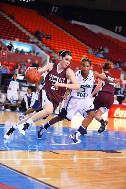 &lt;p&gt;Tugce Canitez, a former North Idaho College women's basketball player, is competing for her homeland, Turkey, in the 2012 London Olympics. This NIC file photo shows Canitez playing for the Cards.&lt;/p&gt;