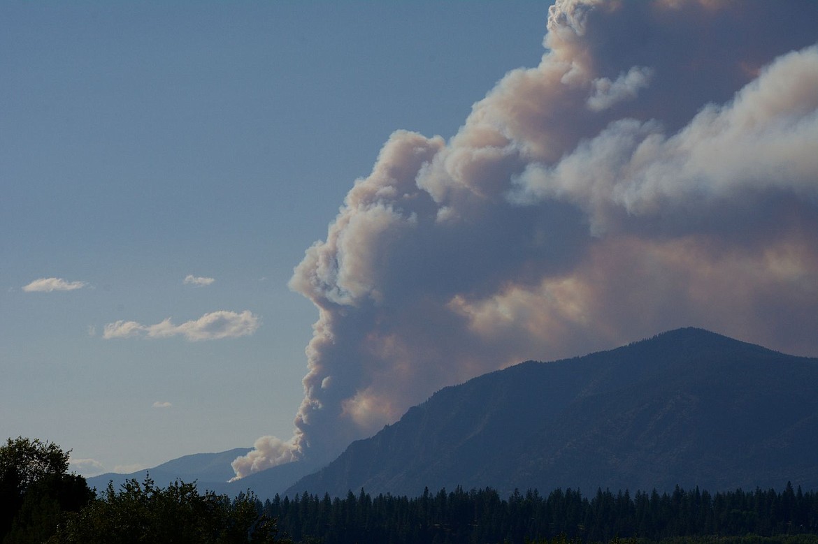 &lt;p&gt;Smoke from the Thompson Falls wildfire seen from Plains on Helterline Lane.&lt;/p&gt;