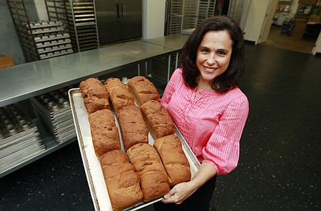 &lt;p&gt;In this Thursday, July 14, 2012 photo, Michele Kelly, owner of Pure Knead bakery, poses with a rack of freshly baked gluten-free sandwich bread in Decatur, Ga. A research team led by the Mayo Clinic's Dr. Joseph Murray looked at blood samples taken from Americans in the 1950s and compared them to samples taken from people today, and determined celiac disease, triggered by gluten, has been increasing, confirming estimates that about 1 percent of U.S. adults have it today, Murray and his colleagues reported Tuesday, July 31, 2012. (AP Photo/John Bazemore)&lt;/p&gt;