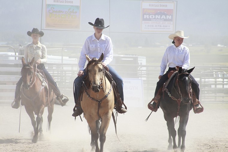 &lt;p&gt;Cherrish Olson of Polson enters the grand stand at the 4-H Lake County Fair Days.&#160;&lt;/p&gt;