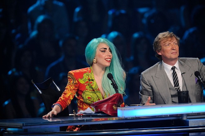 SO YOU THINK YOU CAN DANCE: L-R: Lady Gaga, Nigel Lythgoe, Mary
Murphy and Rob Marshall judge SO YOU THINK YOU CAN DANCE airing
Wednesday, July 27 (8:00-10:00 PM ET/PT) on FOX. &Copy;2011 Fox
Broadcasting Co. Cr: Adam Rose/FOX