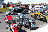 Car and bike show attracts hundreds