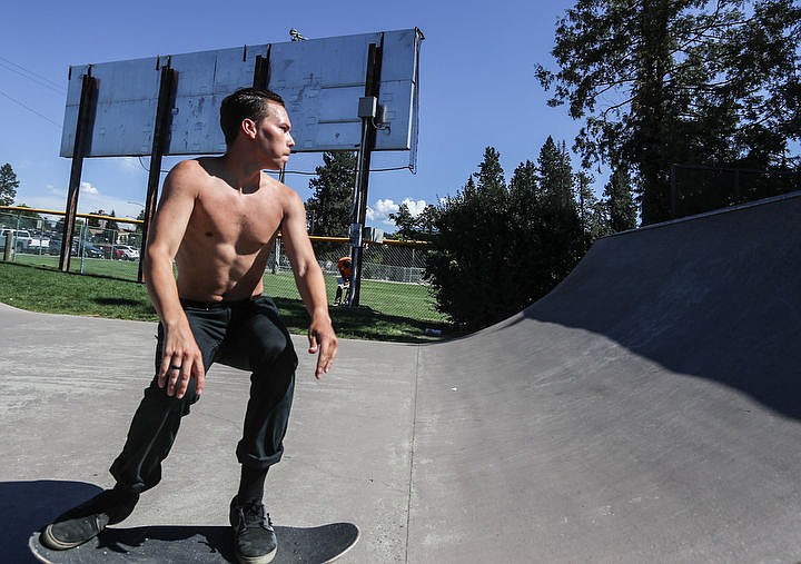 &lt;p&gt;Alexander Vonner, 23, of Coeur d'Alene skateboards at Coeur d'Alene Skate Park on Tuesday. Vonner competes in local tournaments and works with the Youth activities. He hopes to see more younger skateboarders compete at the tournaments.&lt;/p&gt;