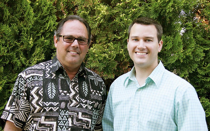 Gordon Froese (left) and Briel Loiseau.