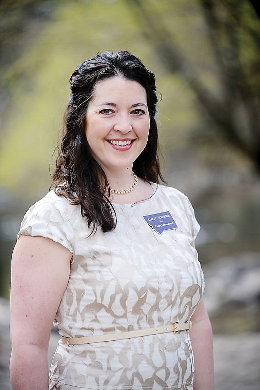 &lt;p&gt;Stacey Schnebel at Woodland Park in Kalispell on Monday, April 28, in Kalispell. Schnebel is running as a democrat in the upcoming primary. (Brenda Ahearn/Daily Inter Lake)&lt;/p&gt;