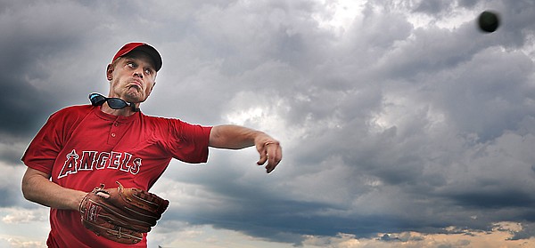 &lt;p&gt;Ryan Trout of the Angels warms up his throwing arm for the game
against the Yankees on Wednesday, July 13, at Miracle Field in the
Kidsports Complex in Kalispell.&lt;/p&gt;