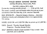 Remembering the Philco Bendix Sunshine Center