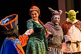 Shrek on stage now at Kroc Center