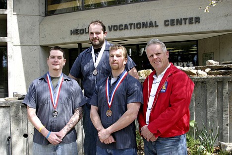 &lt;p&gt;North Idaho College Collision Repair Technology students who placed in the Skills USA state competition, from left to right: D.J. Simpson, Gregg Miller and instructor Cal DeHaas. Back row: Dwayne Wietzke.&lt;/p&gt;