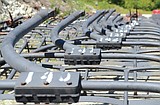 Recycled ski lift for Flower Point arrives from Canada