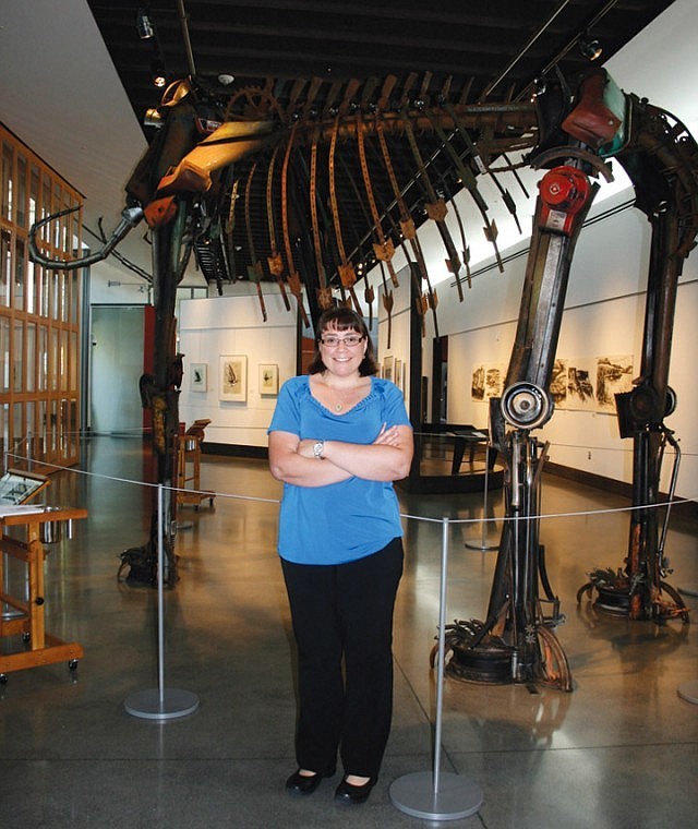 Last week Ann Golden celebrated her 12th anniversary as curator of the Adam East Musuem and Art Center in Moses Lake.