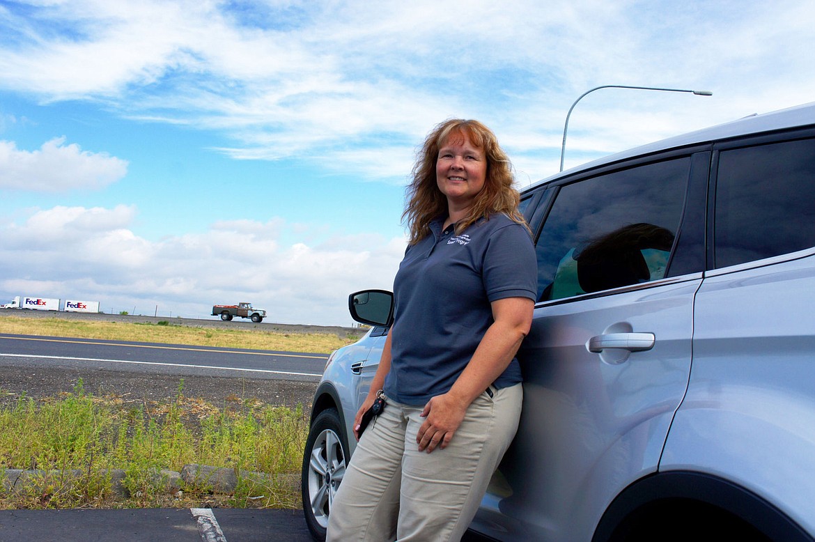 Paula Moore, Seed Inspection Supervisors says she gets lots of windshield time inspecting