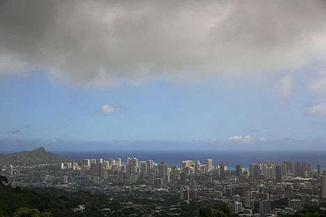 &lt;p&gt;Clouds hang over Honolulu, seen from the top of Tanalus Drive on Thursday. With Iselle, Hawaii is expected to take its first direct hurricane hit in 22 years. Tracking close behind it is Hurricane Julio. Clouds hang over Honolulu, seen from the top of Tanalus Drive on Thursday. With Iselle, Hawaii is expected to take its first direct hurricane hit in 22 years. Tracking close behind it is Hurricane Julio.&lt;/p&gt;