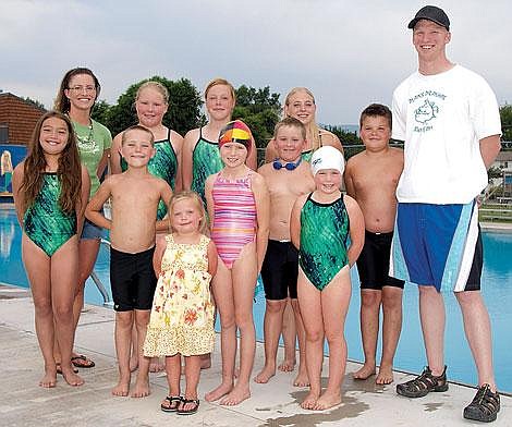 Lisa Whitcomb/Courtesy photo The Plains Piranhas Swim team sent seven swimmers to states this past weekend. Out of those seven, three placed in their events: Dankisa Whitcomb, Joshua Connelly, and Laurel Danhof.