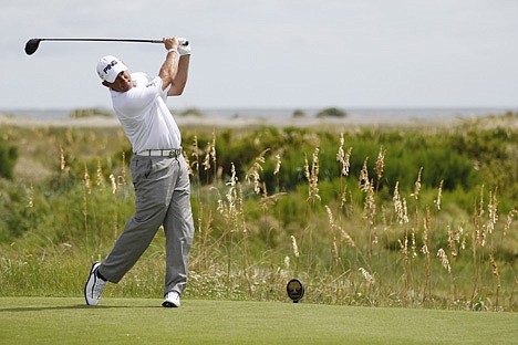 &lt;p&gt;Lee Westwood, of England, watches his drive from the sixth tee during a practice round for the PGA Championship golf tournament on the Ocean Course of the Kiawah Island Golf Resort in Kiawah Island, S.C., Wednesday, Aug. 8, 2012. (AP Photo/Evan Vucci)&lt;/p&gt;