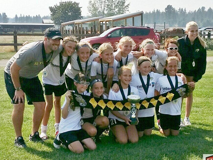 &lt;p&gt;Courtesy photo&lt;/p&gt;&lt;p&gt;Sting Timbers FC05 Girls Red, coached by Nick Funkhauser took home the championship trophy for their division at the Spokane Cup, beating the Spokane Breakers.&lt;/p&gt;