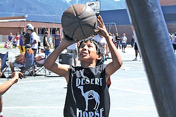 &lt;p class=&quot;p1&quot;&gt;Desert Horse&#146;s Dillon Pretty On Top sinks a jump shot from close range against Polson Jordan&#146;s on Saturday, competing in the boys 3rd-4th grade Division.&lt;/p&gt;