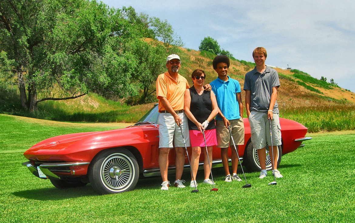 &lt;p&gt;&lt;strong&gt;The Daily Inter Lake&lt;/strong&gt; was represented at the July 10&#160;Flathead Builders Association &#147;Best in the West&#148; annual Norrish Scholarship Golf Tournament, by Randy Geisler, Kristy J. Geisler (the Inter Lake's advertising director), and Flathead High School golf team members Evan Miles and Nick Weaver. There were 29 teams in the tournament with 116 golfers participating. (Patrick Booth photo/Mystic Creek Studio)&lt;/p&gt;