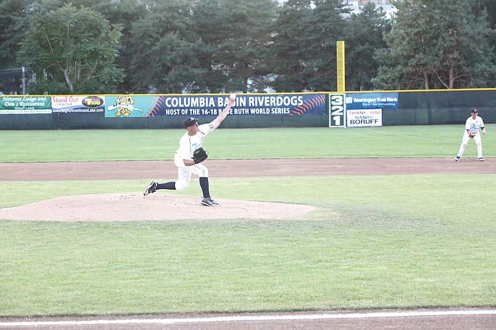 Mitch Yada did his best to keep his Columbia Basin RiverDogs
alive for a playoff spot with a strong pitching performance.