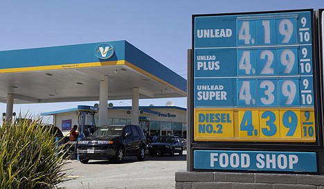 &lt;p&gt;High gas prices shown at a Valero gas station in San Francisco on Friday. A surprise surge in gasoline prices is taking some of the fun out of summer.&lt;/p&gt;