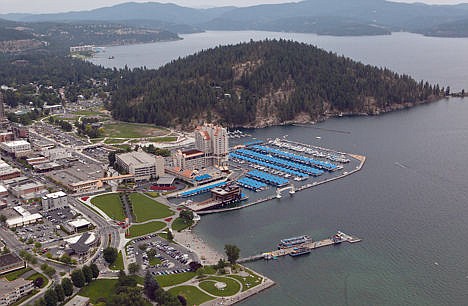 &lt;p&gt;The Coeur d'Alene Resort and downtown Coeur d'Alene photographed from 400 feet in the air.&#160;&lt;/p&gt;