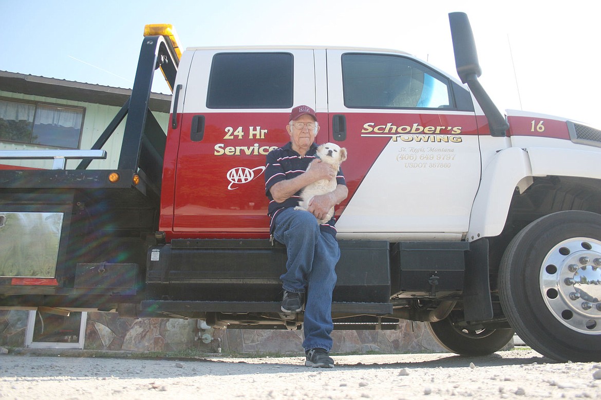 &lt;p&gt;John Schober stands in front of one of his service vehicles. Schober's Towing and Repair was ranked on the Towman 500.&lt;/p&gt;