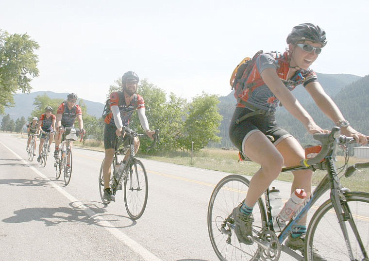 &lt;p&gt;Riders with the &quot;Bike and Build&quot; program stop off in Paradise on Tuesday. The riders are on their way to Spokane where they will build affordable housing. It will be the eighth time during the journey that they have assisted others in construction projects.&lt;/p&gt;