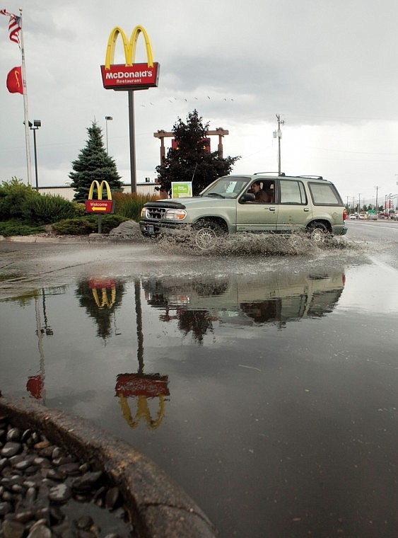 &lt;p&gt;Even a short rainstorm brings enough water to create a large
puddle at the entrance to the McDonald's on U.S. 2 in Evergreen. To
repair the drainage in this area would cost $7 million to $11
million, according to the Montana Department of Transportation.&lt;/p&gt;