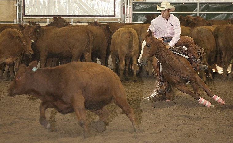 &lt;p&gt;Eli Auger, riding Rockin By Choice, finished in second place in
the brideless cutting competition during the 5th annual Big Sky
Futurity &amp; Aged Event at Majestic Valley Arena Friday
night.&lt;/p&gt;