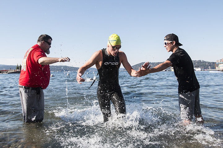 &lt;p&gt;Tristan Whiting finishes the Coeur d&#146;Alene Crossing.&lt;/p&gt;