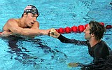 Phelps back in pool after relay upset