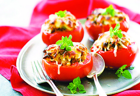 &lt;p&gt;This Aug. 1, 2011 photo shows stuffed tomatoes in Concord, N.H. Tomatoes are best picked absolutely ripe, so if you have access to a farmer?s market selling freshly picked tomatoes, grow your own or are lucky enough to have a generous and green-thumbed friend, you?re getting tomatoes at their best and juiciest. (AP Photo/Matthew Mead)&lt;/p&gt;