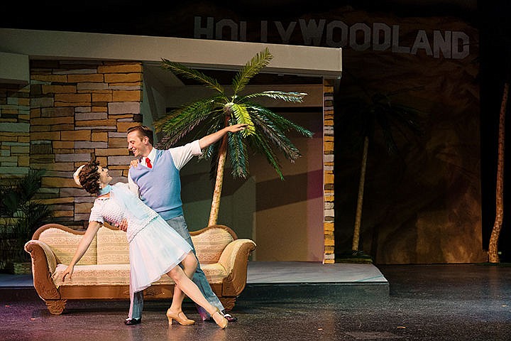 &lt;p&gt;Mallory King, as Kathy Sheldon, and John David Scott, playing Don Lockwood, pose on set to promote Coeur d&#146;Alene Summer Theatre&#146;s production of &#147;Singin&#146; in the Rain&#148; which runs July 9-26 at the Kroc Corps Community Center in Coeur d&#146;Alene. For ticket information, call 660-2958 or go to www.cdasummertheatre.com.&lt;/p&gt;