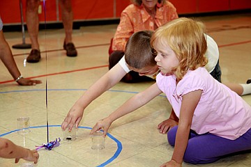 &lt;p&gt;Grace Carter and her ant &quot;Annie&quot; wait for the whistle.&#160;&lt;/p&gt;