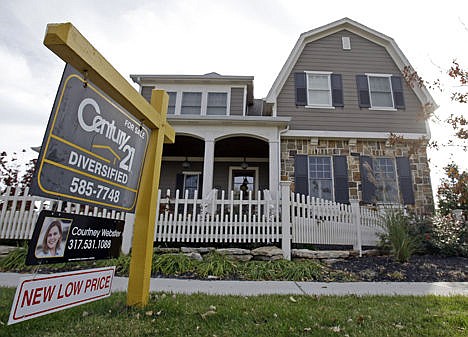 &lt;p&gt;A home is shown with a reduced price for sale in Carmel, Ind., neighborhood, Oct. 20, 2009.&#160;&lt;/p&gt;