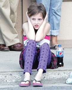 &lt;p&gt;Abrianah Smith, 8, seemed a little overwhelmed Friday evening during the Ignite the Nites cruise.&lt;/p&gt;