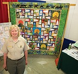 Wilderness quilt now on display
