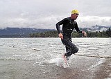 Gaiser sprints away with triathlon