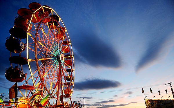 &lt;p&gt;The ferris wheel at the Northwest Montana Fairgounds lights up
against the sunset sky on Thursday night in Kalispell. Today is the
last day of the fair.&lt;/p&gt;