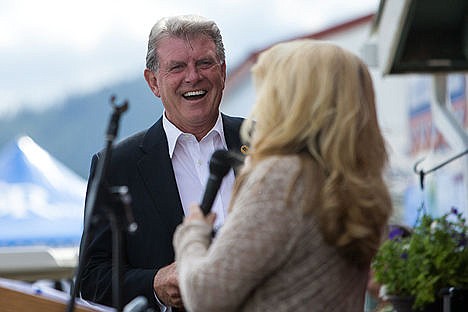&lt;p&gt;Kootenai County County Commissioner Jai Nelson introduces Governor C.L. &#145;Butch&#146; Otter during the Grand Entry Dedication at the North Idaho Fair and Rodeo on Wednesday morning.&lt;/p&gt;