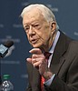 Carter talks about his cancer with humor, honesty
