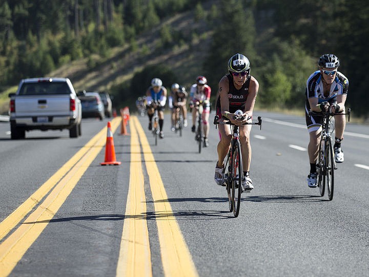 &lt;p&gt;LOREN BENOIT/Press More than 1,300 athletes from around the world gathered on Coeur d'Alene's City Beach on the morning of August 21, 2016 for the start of the 14th annual Ironman Coeur d'Alene triathlon. Participants were challenged to a 2.4-mile open water swim in Lake Coeur d'Alene, followed by a 122-mile bike ride and finishing the race with a 26.2-mile run. Thousands of spectators cheered on the athletes as they raced through the 94-degree weather for the event.&lt;/p&gt;