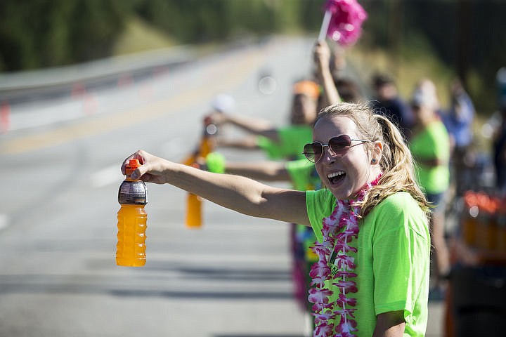 &lt;p&gt;LOREN BENOIT/Press More than 1,300 athletes from around the world gathered on Coeur d'Alene's City Beach on the morning of August 21, 2016 for the start of the 14th annual Ironman Coeur d'Alene triathlon. Participants were challenged to a 2.4-mile open water swim in Lake Coeur d'Alene, followed by a 122-mile bike ride and finishing the race with a 26.2-mile run. Thousands of spectators cheered on the athletes as they raced through the 94-degree weather for the event.&lt;/p&gt;