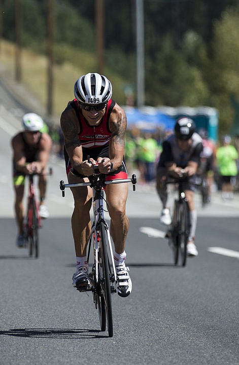 &lt;p&gt;LOREN BENOIT/Press More than 1,300 athletes from around the world gathered on Coeur d'Alene's City Beach on the morning of August 21, 2016 for the start of the 14th annual Ironman Coeur d'Alene triathlon. Participants were challenged to a 2.4-mile open water swim in Lake Coeur d'Alene, followed by a 122-mile bike ride and finishing the race with a 26.2-mile run. Thousands of spectators cheered on the athletes as they raced through the 94-degree weather for the event.&lt;/p&gt;