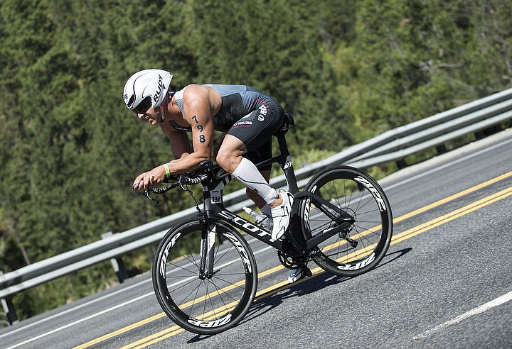 &lt;p&gt;LOREN BENOIT/Press More than 1,300 athletes from around the world gathered on Coeur d'Alene's City Beach on the morning of August 21, 2016 for the start of the 14th annual Ironman Coeur d'Alene triathlon. Participants were challenged to a 2.4-mile open water swim in Lake Coeur d'Alene, followed by a 122-mile bike ride and finishing the race with a 26.2-mile run. Thousands of spectators cheered on the athletes as they raced through the 94-degree weather for the event.&lt;/p&gt;