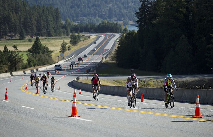 &lt;p&gt;LOREN BENOIT/Press More than 1,300 athletes from around the world gathered on Coeur d'Alene's City Beach on the morning of August 21, 2016 for the start of the 14th annual Ironman Coeur d'Alene triathlon. Participants were challenged to a 2.4-mile open water swim in Lake Coeur d'Alene, followed by a 122-mile bike ride and finishing the race with a 26.2-mile run. Thousands of spectators cheered on the athletes as they raced through the 94-degree weather for the event.&lt;/p&gt;