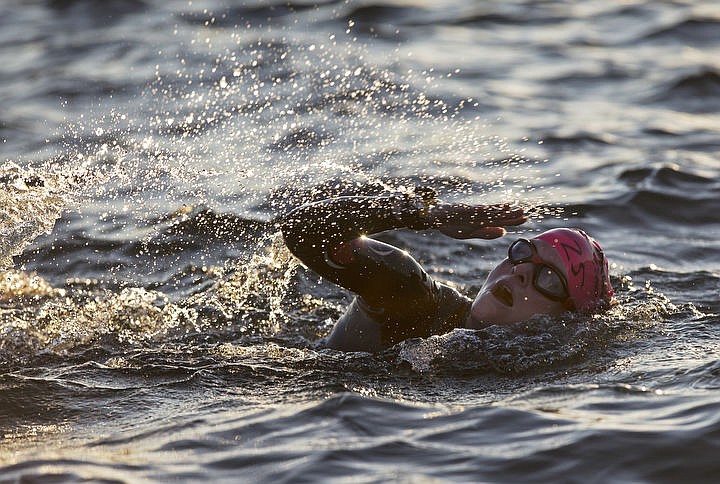 &lt;p&gt;LOREN BENOIT/Press More than 1,300 athletes from around the world gathered on Coeur d'Alene's City Beach on the morning of August 21, 2016 for the start of the 14th annual Ironman Coeur d'Alene triathlon. Participants were challenged to a 2.4-mile open water swim in Lake Coeur d'Alene, followed by a 122-mile bike ride and finishing the race with a 26.2-mile run. Thousands of spectators cheered on the athletes as they raced through the 94-degree weather for the event.&lt;/p&gt;