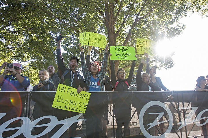 &lt;p&gt;More than 1,300 athletes from around the world gathered on Coeur d'Alene's City Beach on the morning of August 21, 2016 for the start of the 14th annual Ironman Coeur d'Alene triathlon. Participants were challenged to a 2.4-mile open water swim in Lake Coeur d'Alene, followed by a 122-mile bike ride and finishing the race with a 26.2-mile run. Thousands of spectators cheered on the athletes as they raced through the 94-degree weather for the event. To purchase photo, please visit www.cdapress.com/photos&lt;/p&gt;