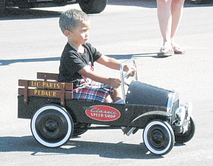 &lt;p&gt;Cobin Seath, 3, was the only one to win a ride at the Car show. Cobin won the Classic pedal car.&lt;/p&gt;