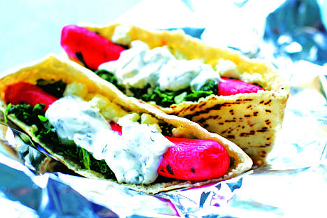 &lt;p&gt;In this image taken on July 30, 2012, Greek spanakopita hot dogs are shown in Concord, N.H. (AP Photo/Matthew Mead)&lt;/p&gt;